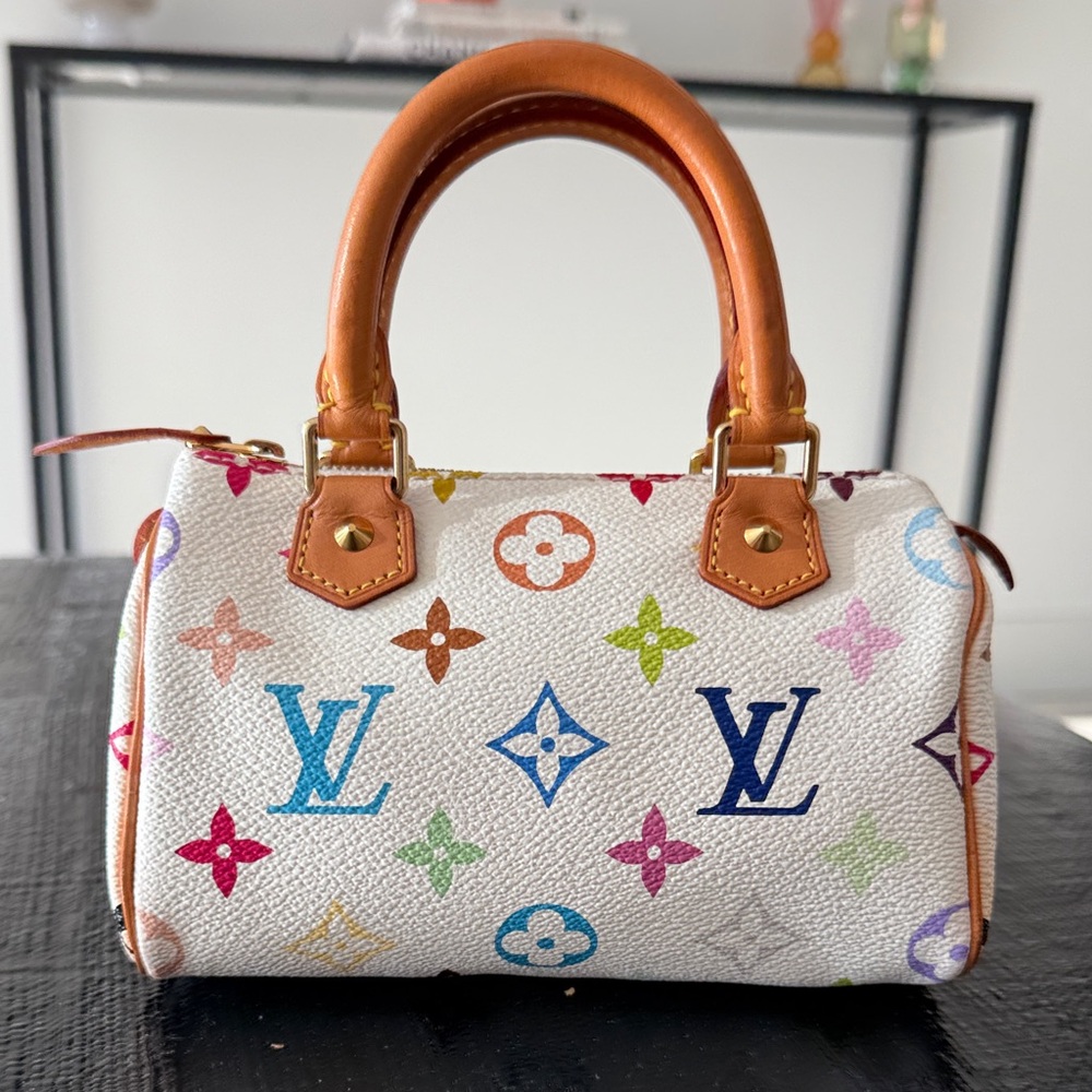 Louis Vuitton RARE x Takashi Murakami Mini "Speedy" Bag